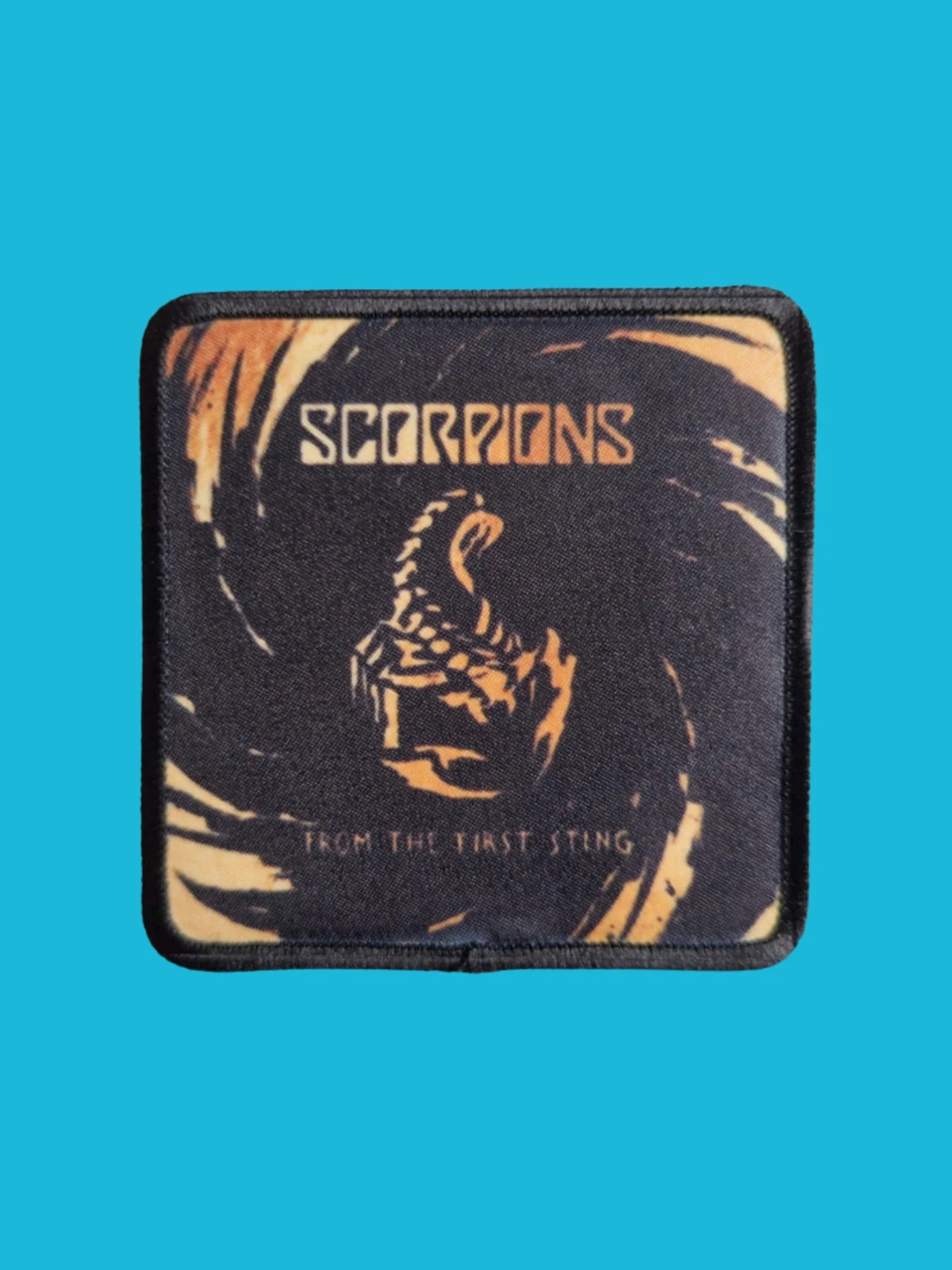 Patch Scorpions - From The First Sting - Imprimé - Carré de 7,5 x 7,5 centimètres